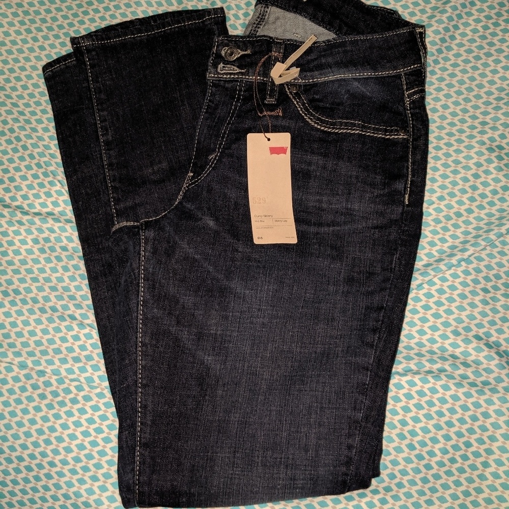 Levi Strauss Curvy Skinny Jeans